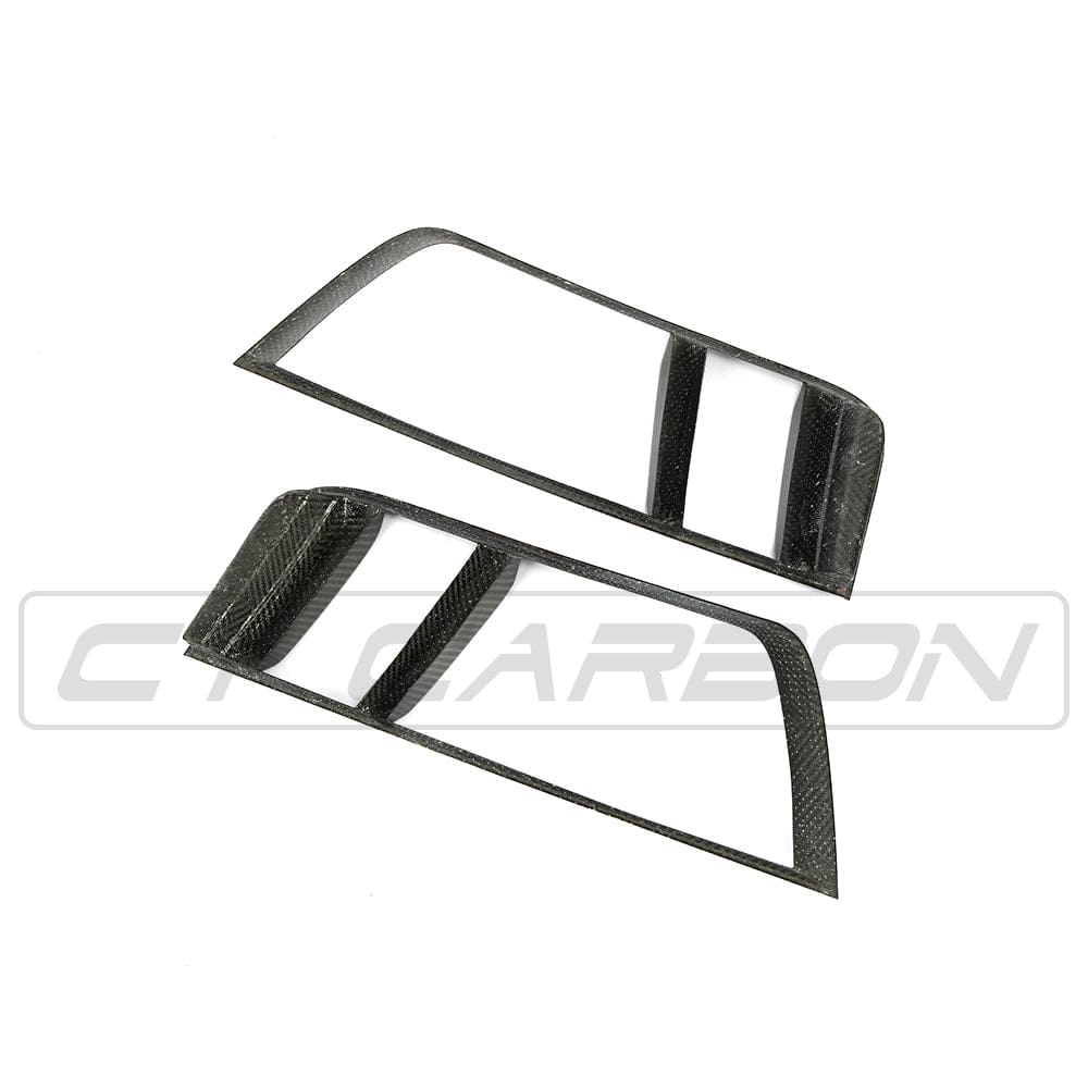 CT CARBON Rear Grille AUDI R8 V10 GEN 2 CARBON FIBRE REAR SIDE GRILLES