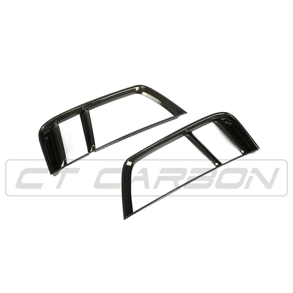 CT CARBON Rear Grille AUDI R8 V10 GEN 2 CARBON FIBRE REAR SIDE GRILLES