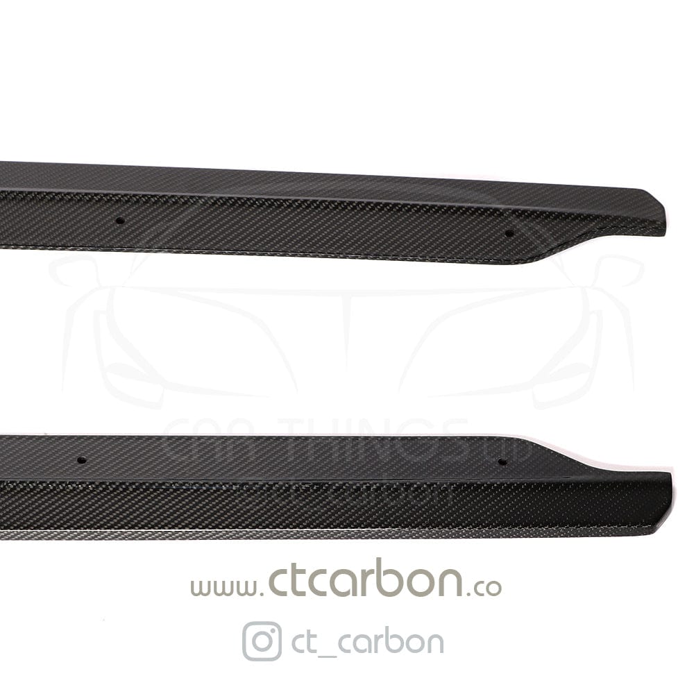 CT CARBON Side Skirts AUDI R8 V10 GEN 2 CARBON FIBRE SIDE SKIRTS - CT CARBON