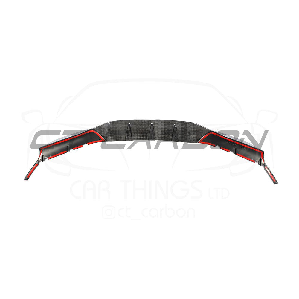 BMW F90 M5 & M5C COMPETITION CARBON FIBRE SPLITTER - R STYLE