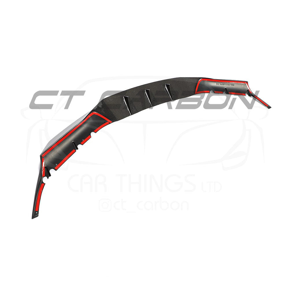 BMW F90 M5 & M5C COMPETITION CARBON FIBRE SPLITTER - R STYLE