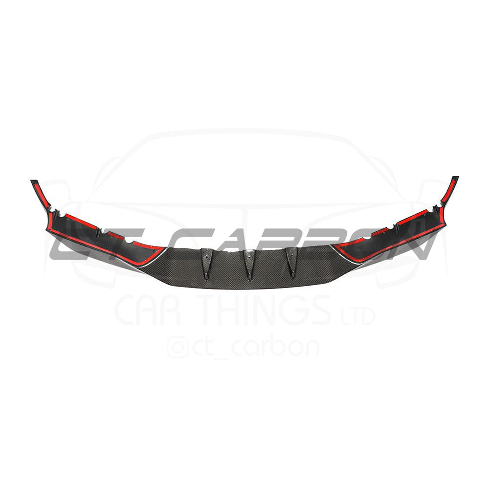 BMW F90 M5 & M5C COMPETITION CARBON FIBRE SPLITTER - R STYLE