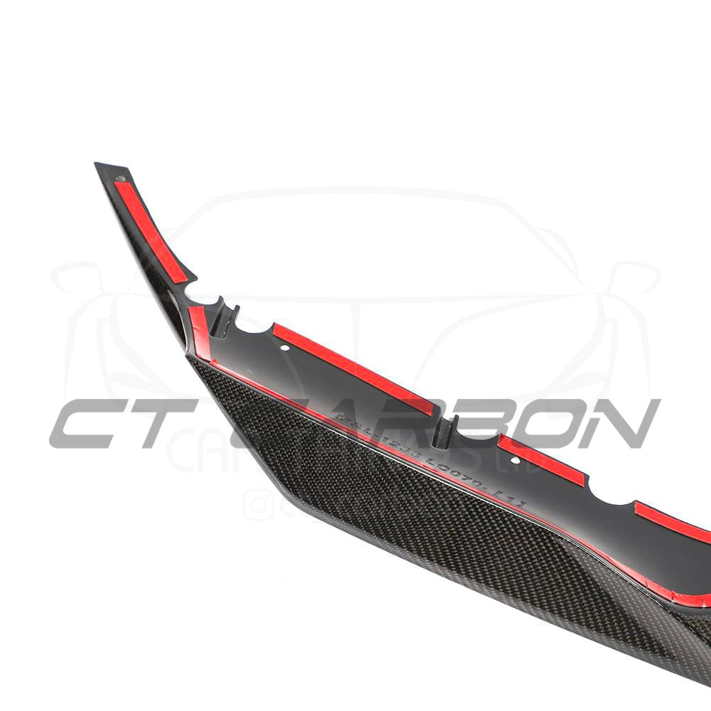 BMW F90 M5 & M5C COMPETITION CARBON FIBRE SPLITTER - R STYLE
