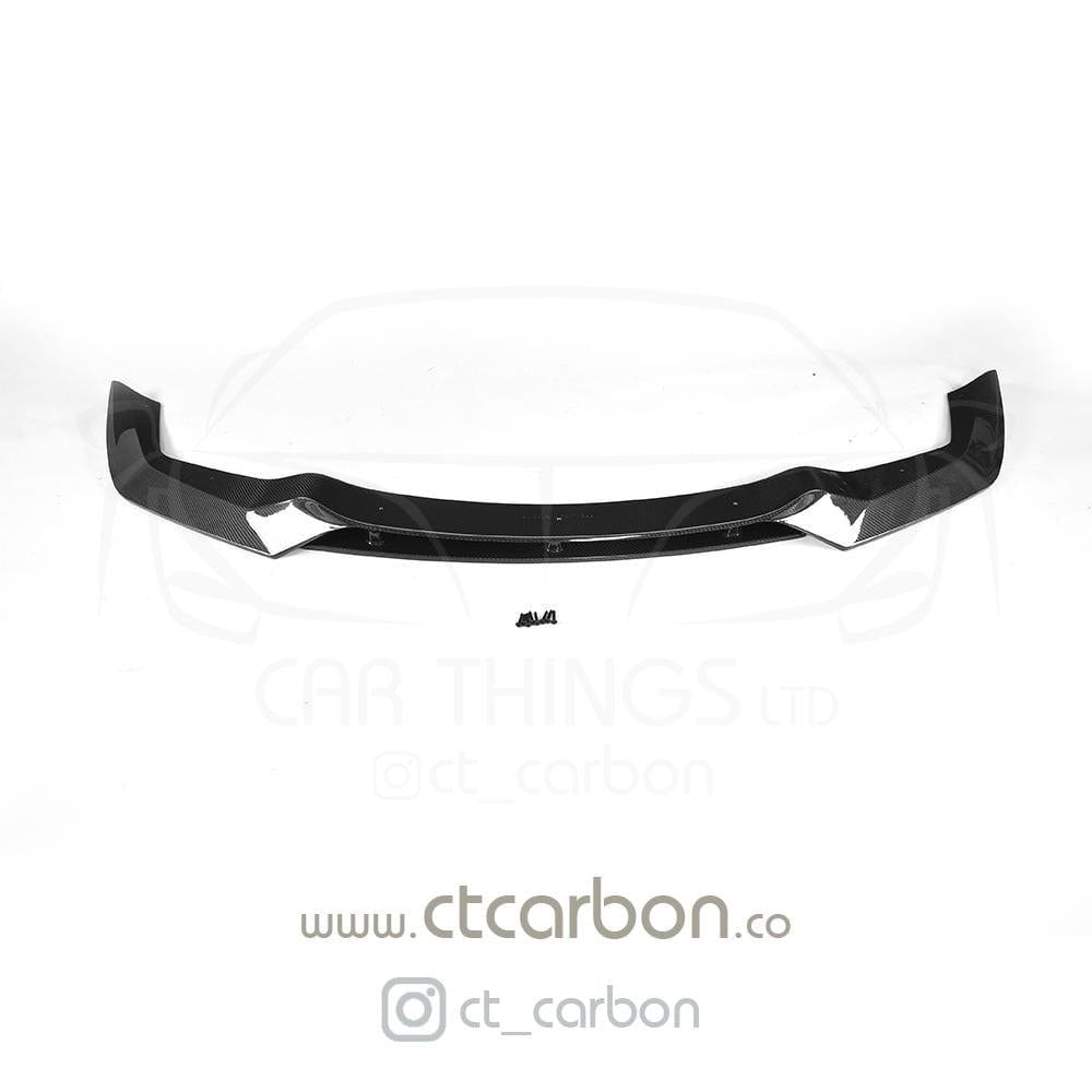 CT CARBON Splitter BMW M2 F87 N55(OG) CARBON FIBRE SPLITTER - V-STYLE