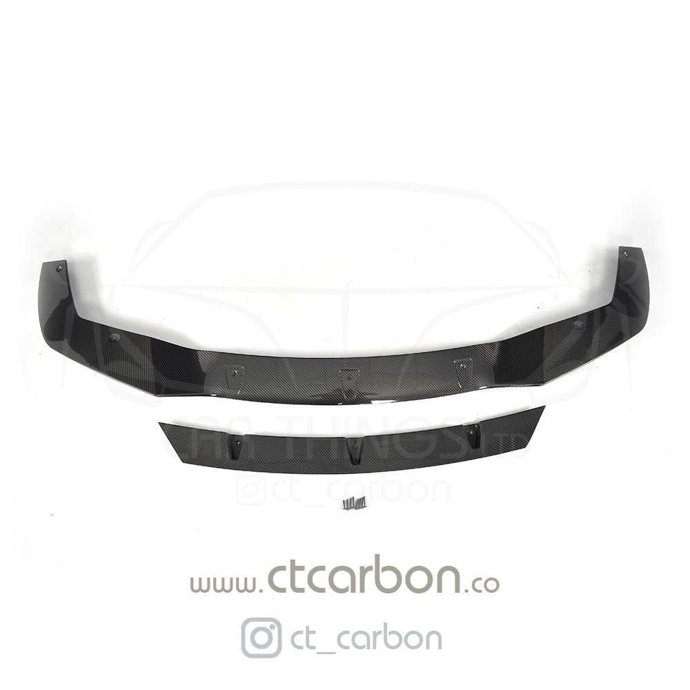 CT CARBON Splitter BMW M2 F87 N55(OG) CARBON FIBRE SPLITTER - V-STYLE