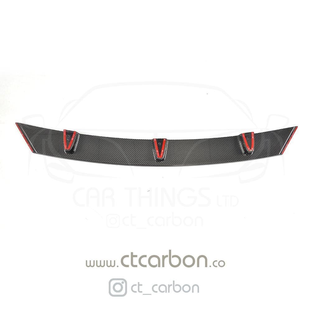 CT CARBON Splitter BMW M2 F87 N55(OG) CARBON FIBRE SPLITTER - V-STYLE