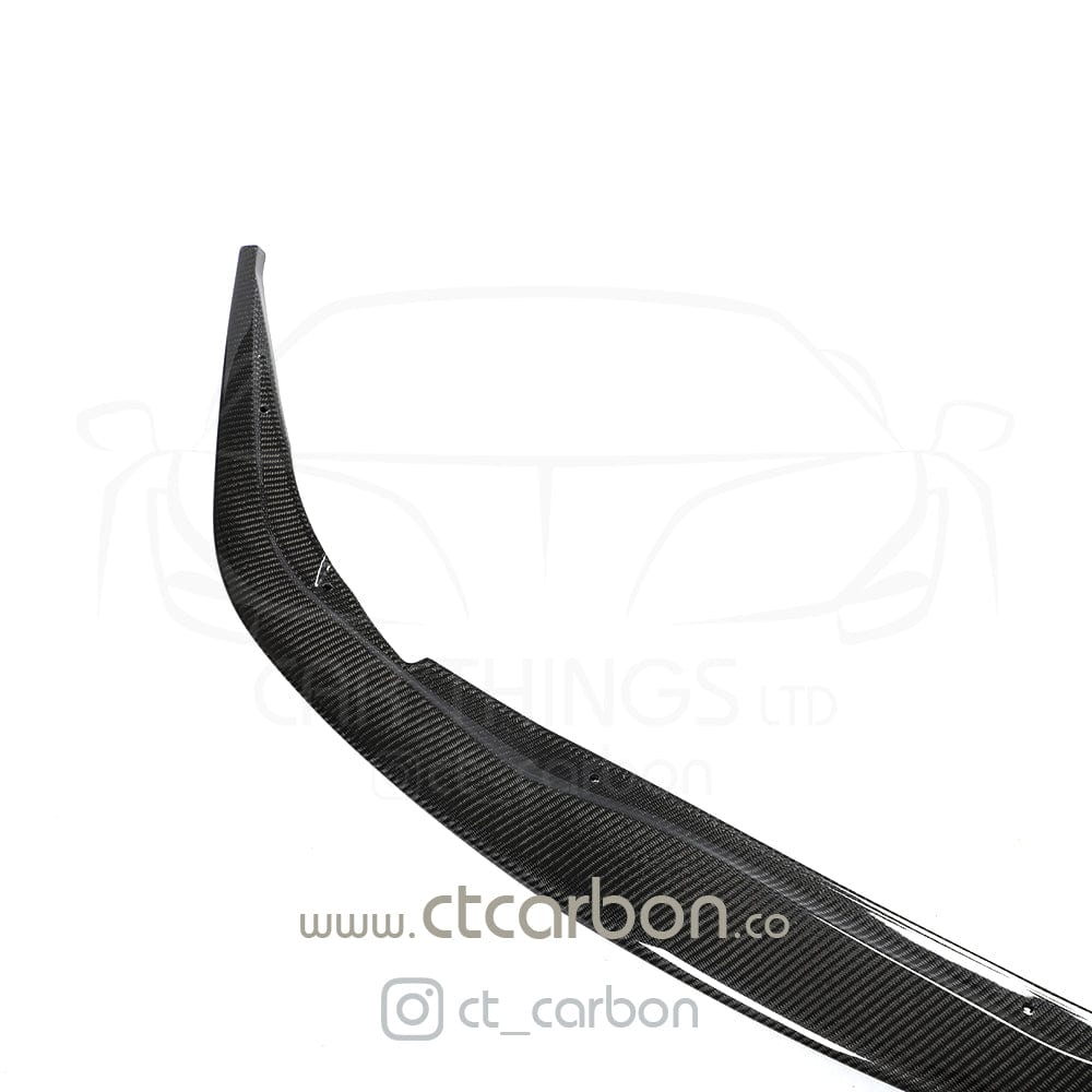 CT CARBON SPLITTER TOYOTA SUPRA A90 CARBON FIBRE SPLITTER - CT CARBON