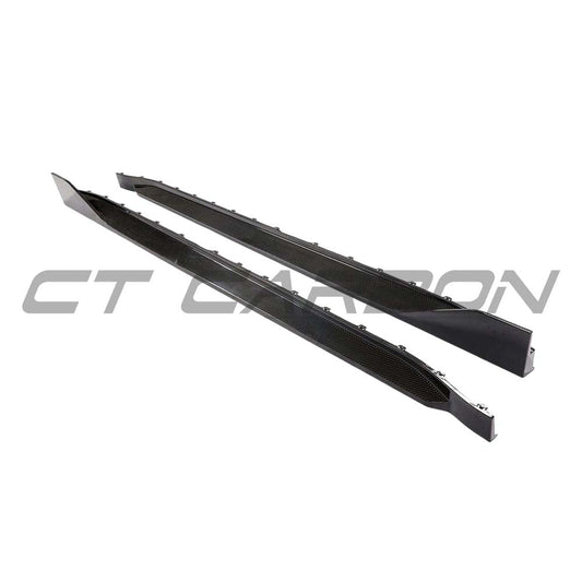 BMW M3 G80/G81 CARBON FIBRE SIDE SKIRTS - V1