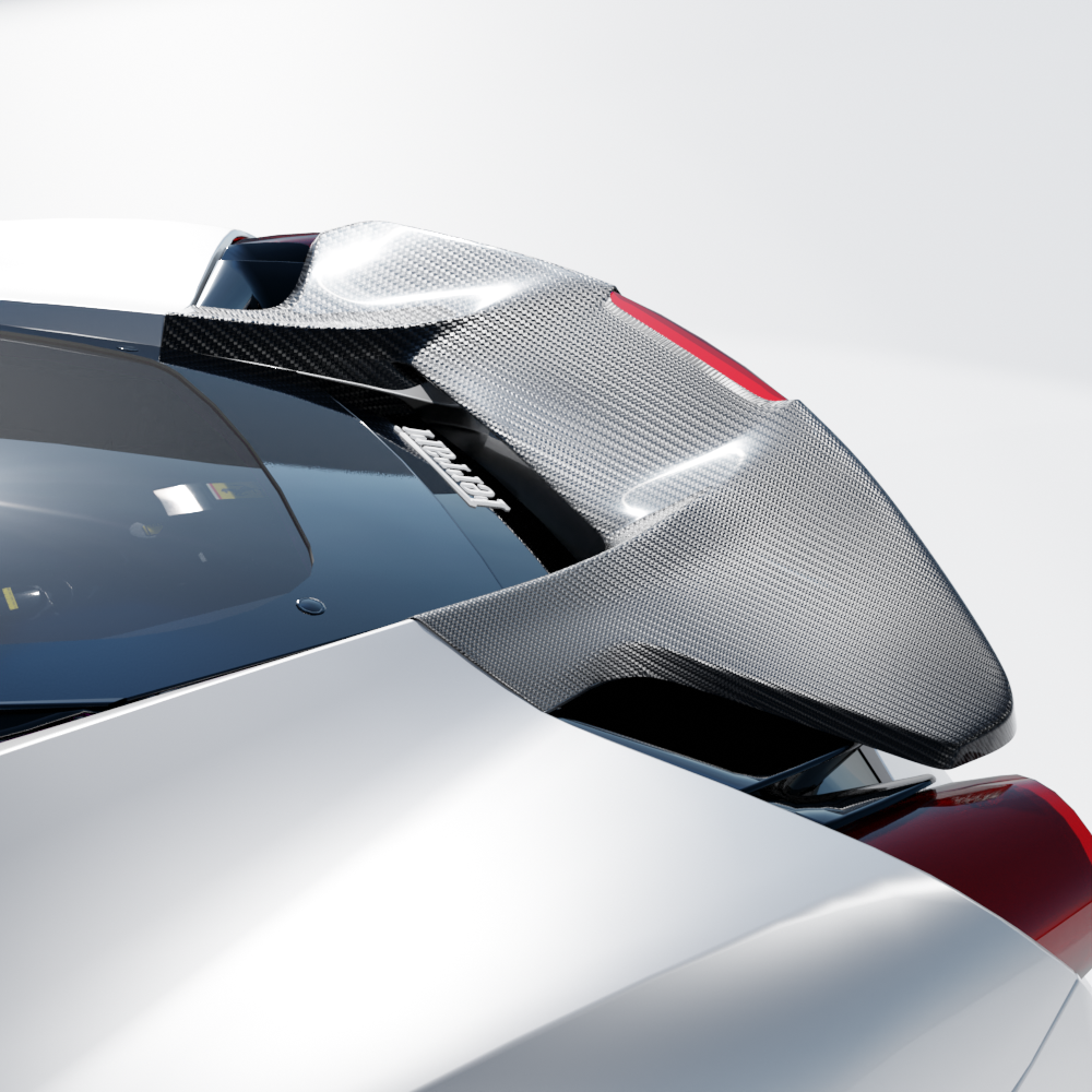 FERRARI 488 PISTA CARBON FIBRE KIT - CT DESIGN-Kit-CT CARBON-CT Carbon - High-quality carbon fiber and gloss black aerodynamic parts for premium sports and luxury vehicles.