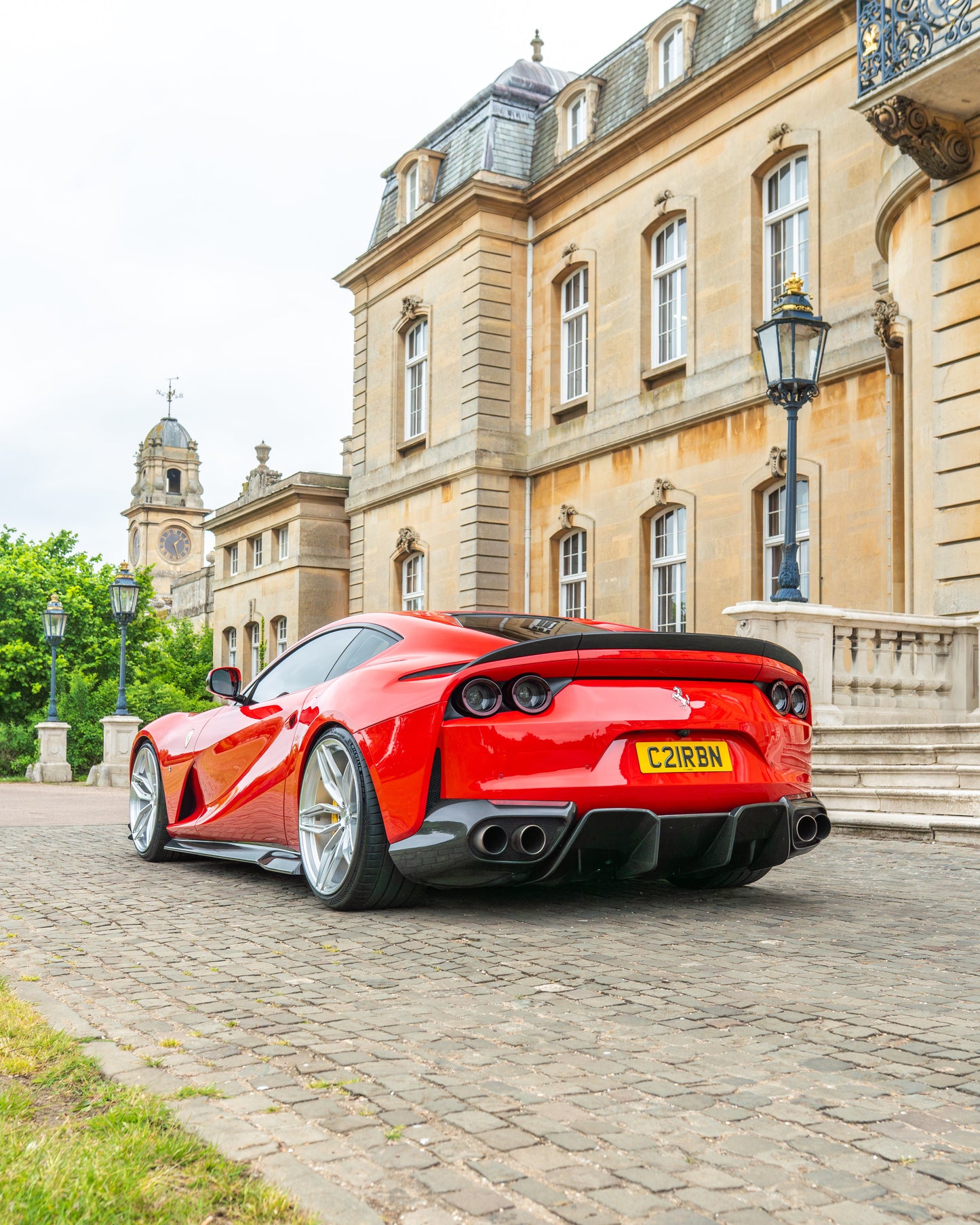 FERRARI 812 SUPERFAST CARBON FIBRE DIFFUSER - CT DESIGN