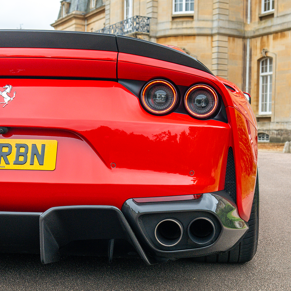 FERRARI 812 SUPERFAST CARBON FIBRE DIFFUSER - CT DESIGN
