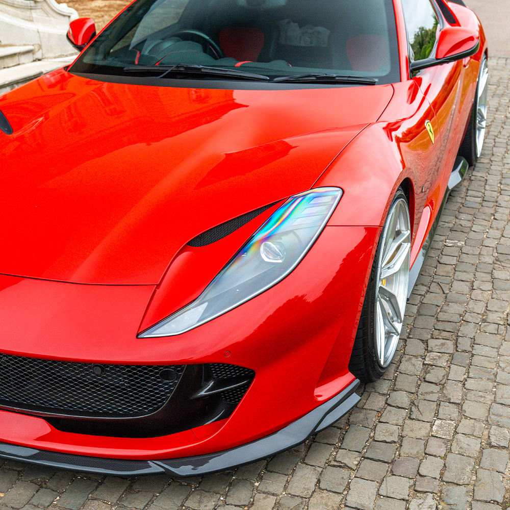 FERRARI 812 SUPERFAST & GTS CARBON FIBRE SPLITTER- CT DESIGN