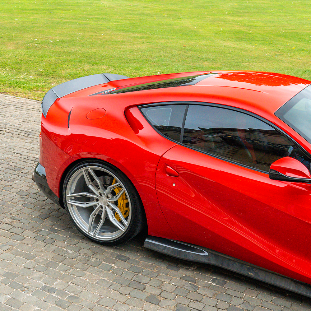 FERRARI 812 SUPERFAST CARBON FIBRE KIT - CT DESIGN-Kit-CT CARBON-CT Carbon - High-quality carbon fiber and gloss black aerodynamic parts for premium sports and luxury vehicles.