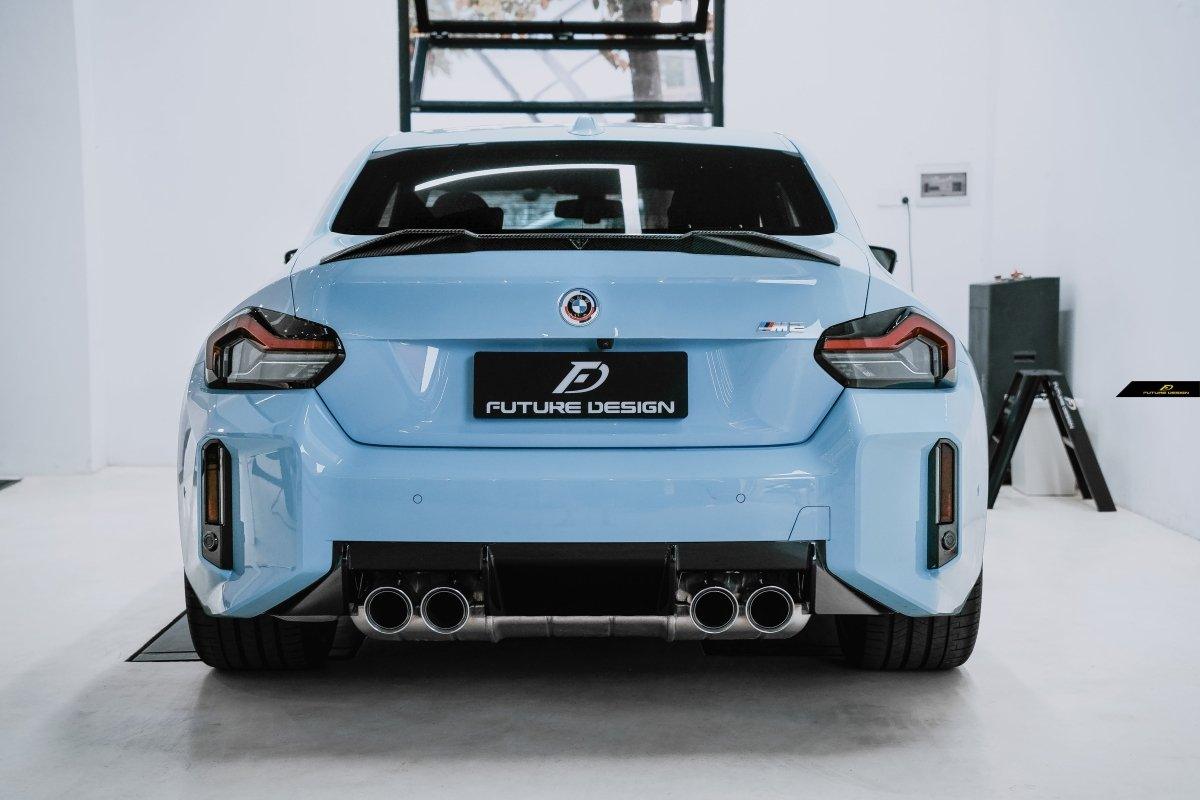Future Design FD Carbon Fiber REAR SPOILER for M2 G87 & 2 Series G42 230i M240i 2022-ON - Performance SpeedShop