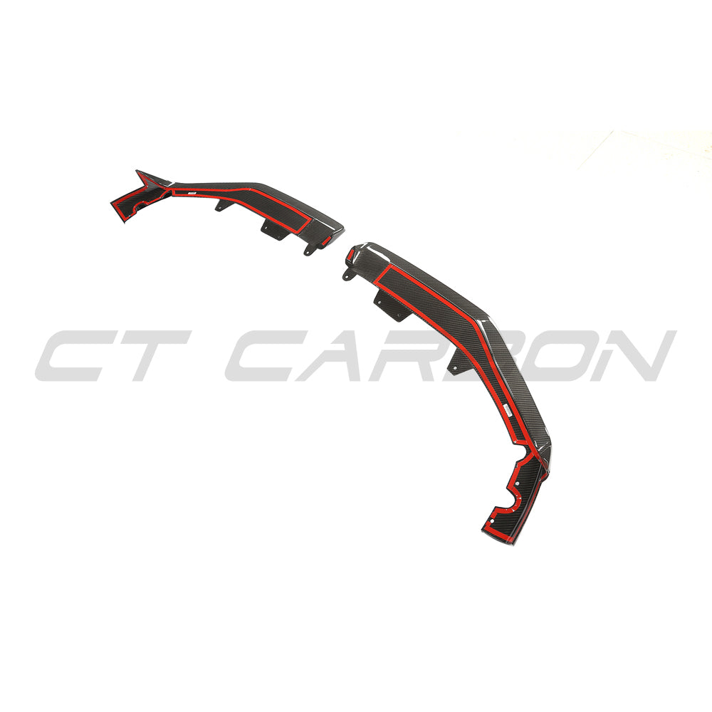 BMW F95 X5M 2023+ (LCI) CARBON FIBRE SPLITTER - MP SPLITTER