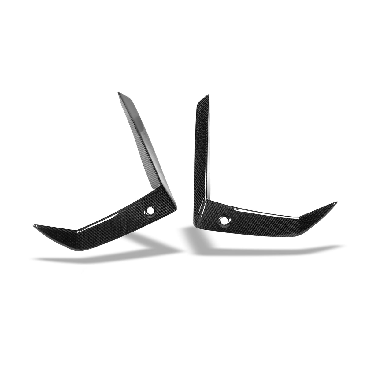 BMW X5M F95 Pre-LCI Carbon Fiber Front Bumper Canards