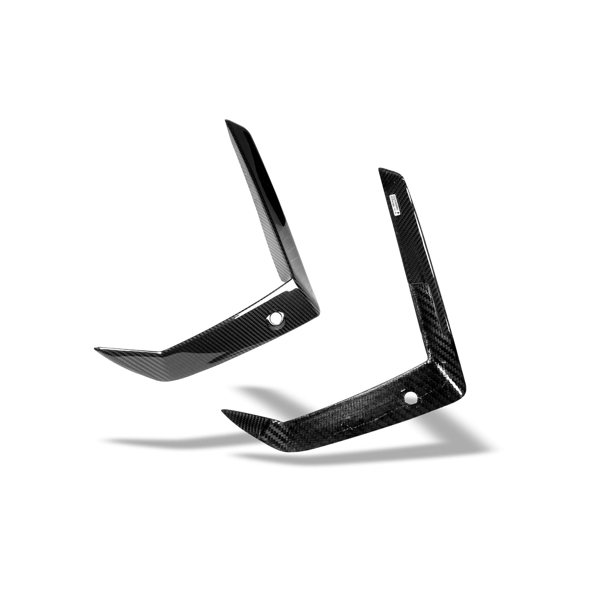 BMW X5M F95 Pre-LCI Carbon Fiber Front Bumper Canards