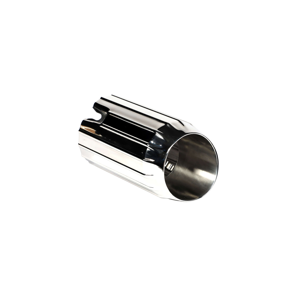 BMW G8X silver stainless steel tailpipe tip
