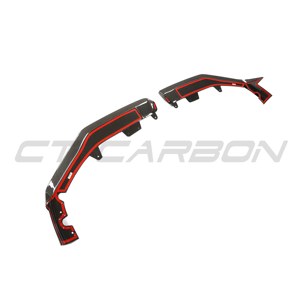 BMW F95 X5M 2023+ (LCI) CARBON FIBRE SPLITTER - MP SPLITTER