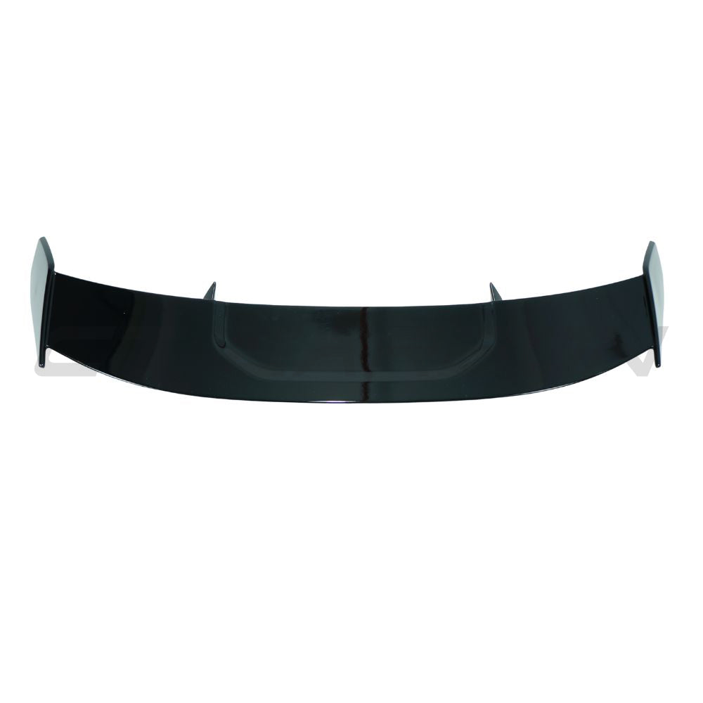 BMW F40 1 SERIES 2019-2024 GLOSS BLACK SPOILER-Spoiler-BLAK BY CT-CT Carbon - High-quality carbon fiber and gloss black aerodynamic parts for premium sports and luxury vehicles.
