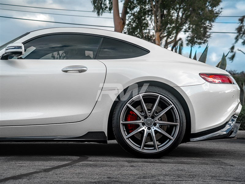 Mercedes C190 GT GTS CF Side Skirt Extensions