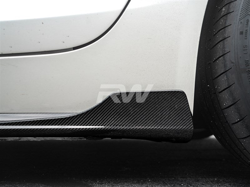 Mercedes C190 GT GTS CF Side Skirt Extensions