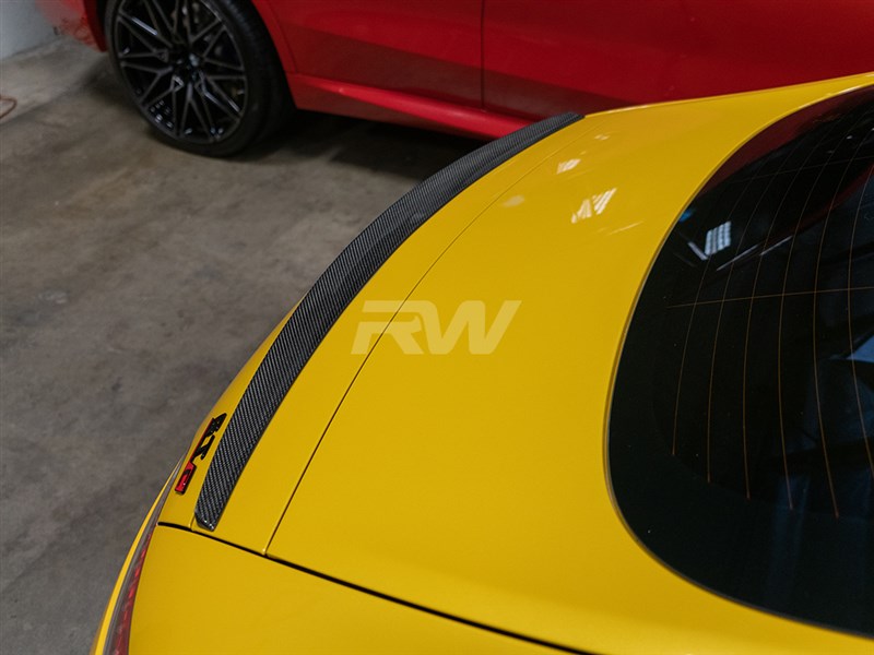 Mercedes C190 GT GTC GTS RWS CF Trunk Spoiler