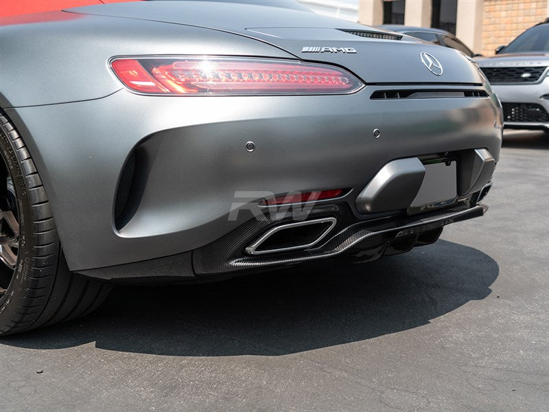 Mercedes C190 GT GTC GTS RWS CF Diffuser