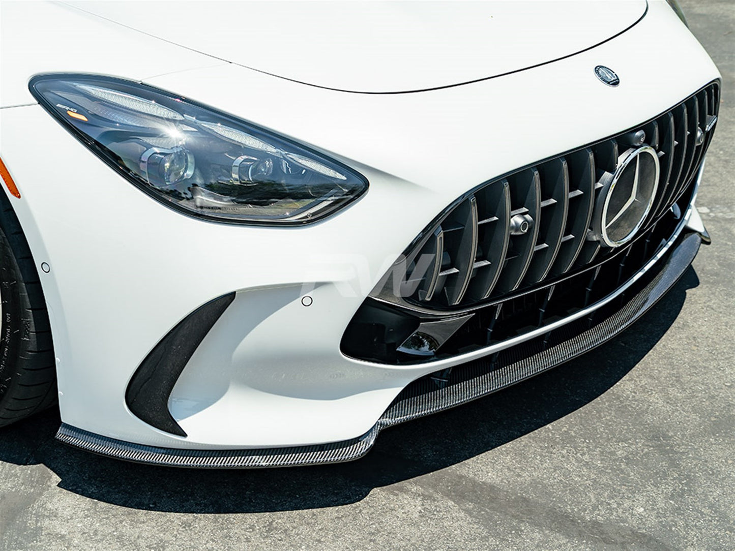 Mercedes C192 GT55 GT63 RWS Carbon Front Lip