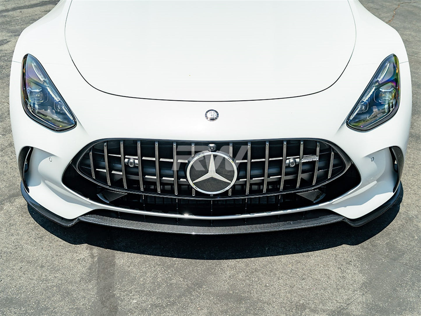 Mercedes C192 GT55 GT63 RWS Carbon Front Lip