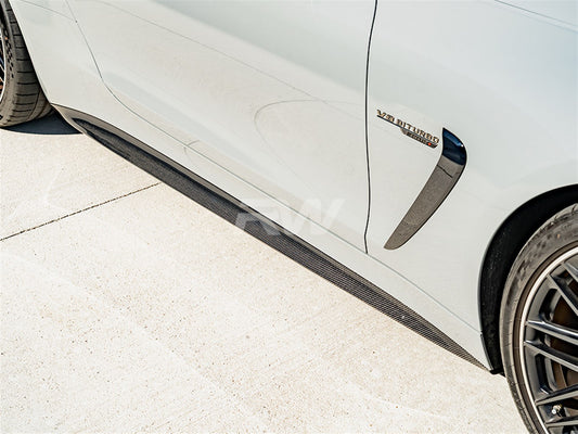 Mercedes C192 GT55 GT63 RWS CF Side Skirts