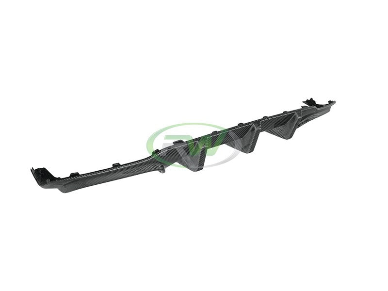 Mercedes C63 AMG Big Fin Carbon Fiber Diffuser