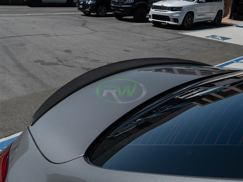Mercedes C63/C63s AMG Style Carbon Fiber Trunk Spoiler