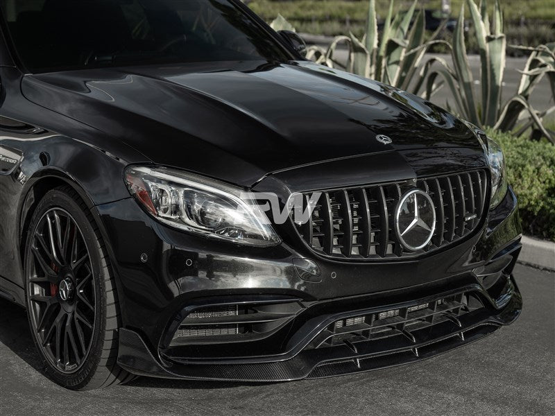 Mercedes C63/C63s AMG BRS Carbon Front Lip