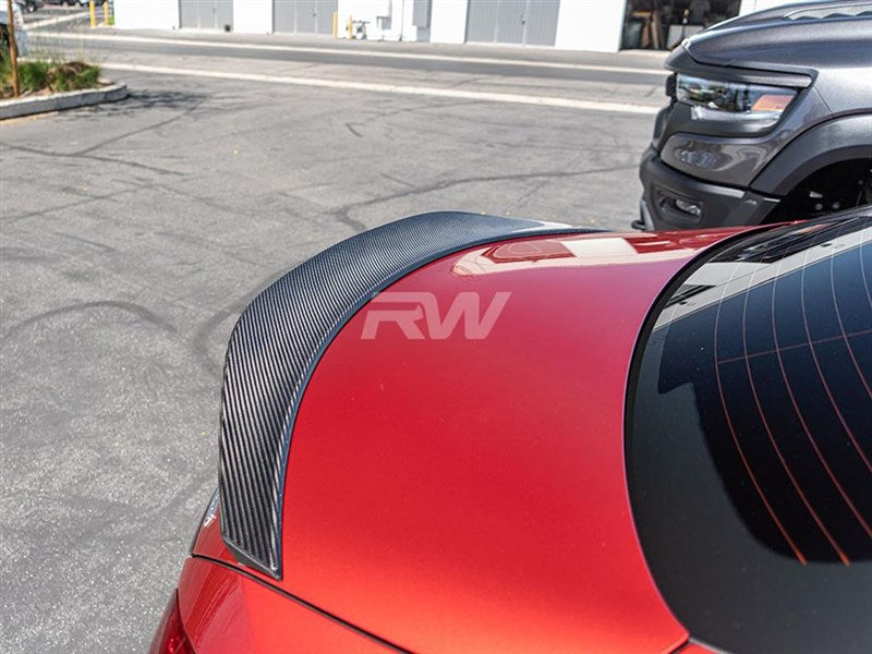 Mercedes C63/C63s AMG Style GTX Carbon Fiber Trunk Spoiler