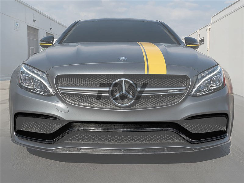 Mercedes C63/C63s AMG Carbon Fiber Front Trim