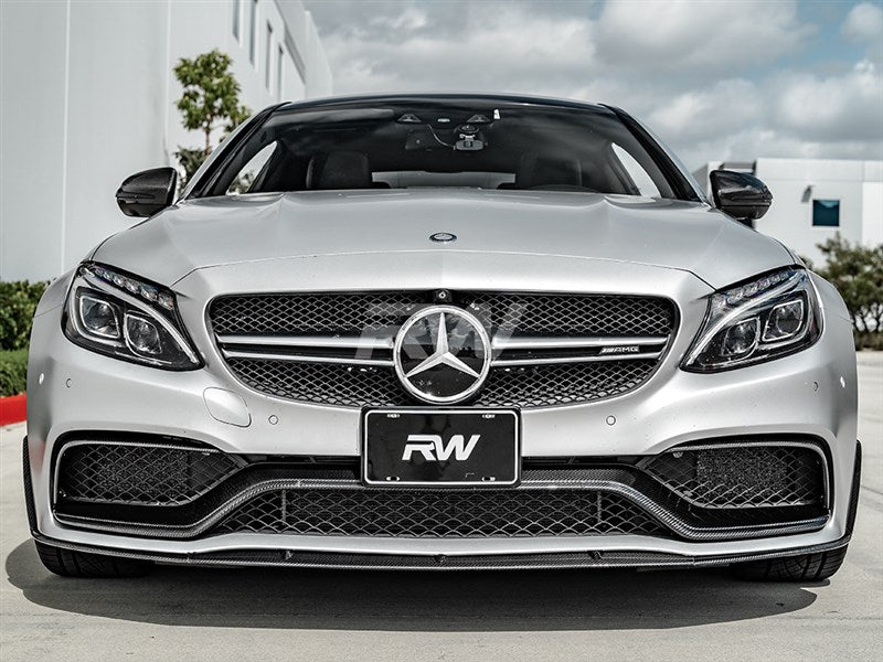 Mercedes C63/C63s AMG Carbon Fiber Front Trim