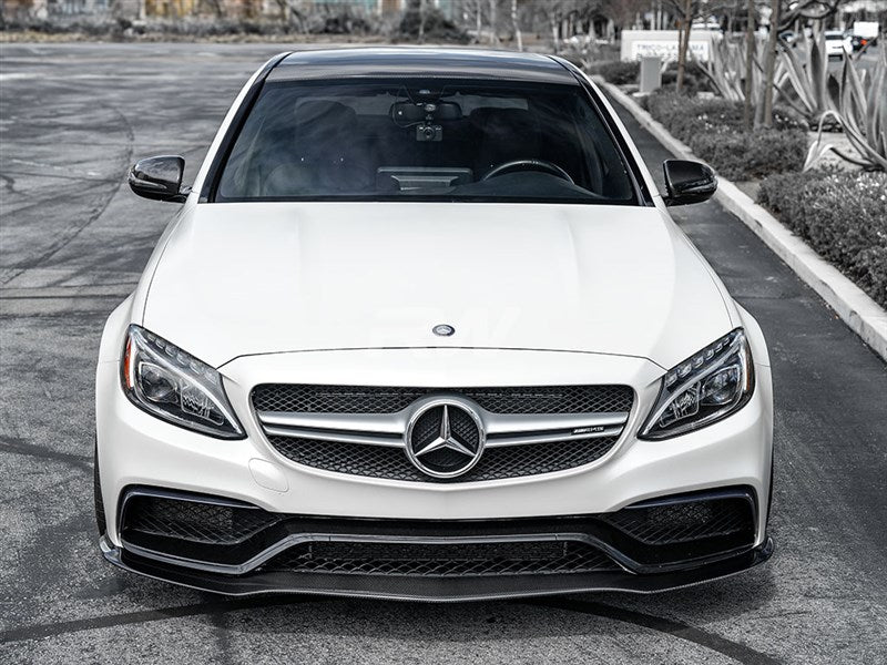 Mercedes C63/C63s AMG GTX Carbon Fiber Front Lip
