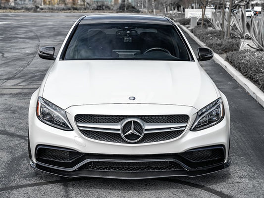 Mercedes C63/C63s AMG GTX Carbon Fiber Front Lip