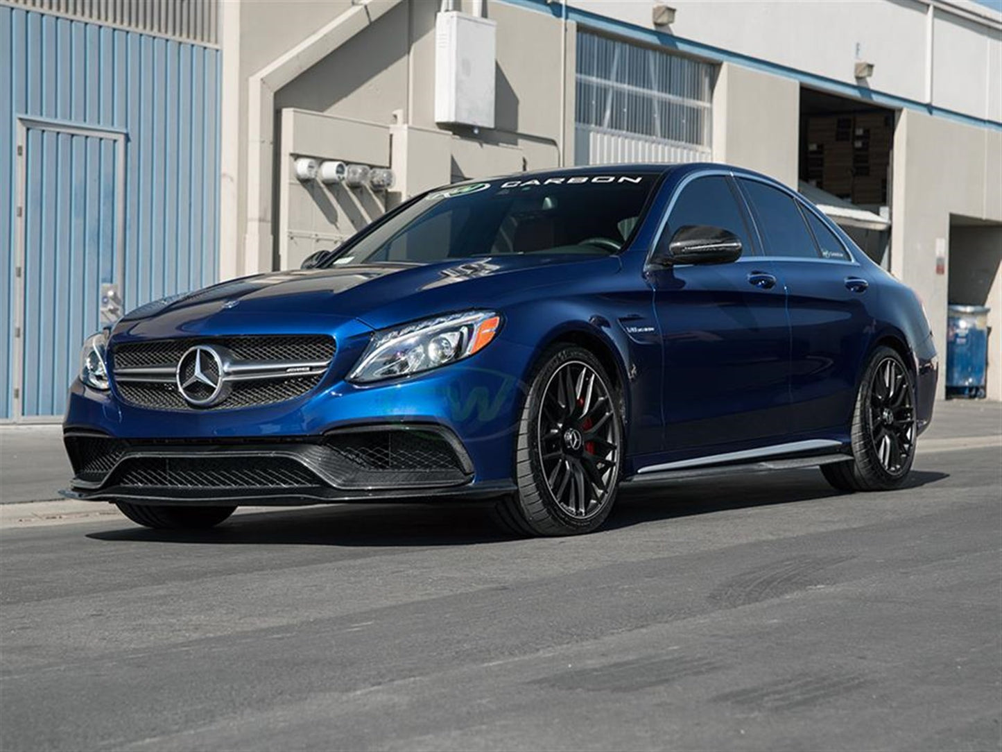 Mercedes C63/C63s AMG GTX Carbon Fiber Front Lip