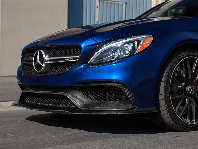 Mercedes C63/C63s AMG GTX Carbon Fiber Front Lip