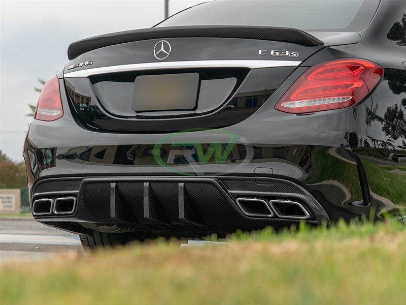 Mercedes C63/C63s AMG DTM CF Diffuser