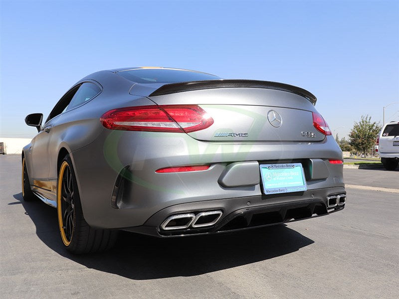 Mercedes C63/C63s AMG ED1 Style CF Trunk Spoiler