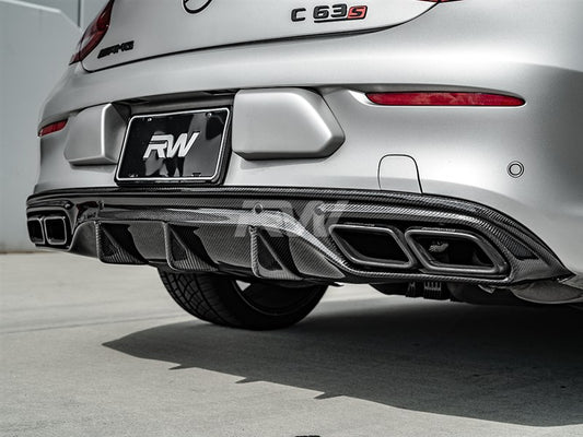 Mercedes C63/C63s AMG Carbon CF Diffuser