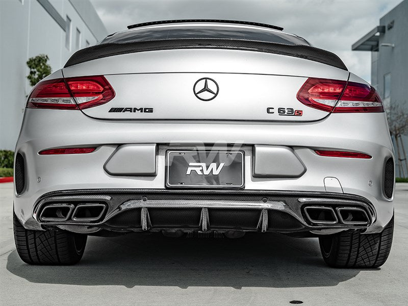 Mercedes C63/C63s AMG Carbon CF Diffuser