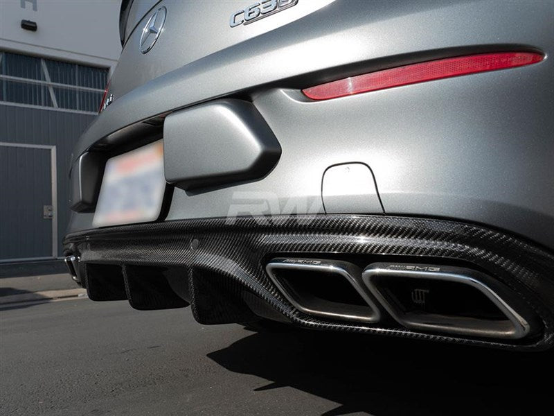 Mercedes C63/C63s AMG Carbon CF Diffuser