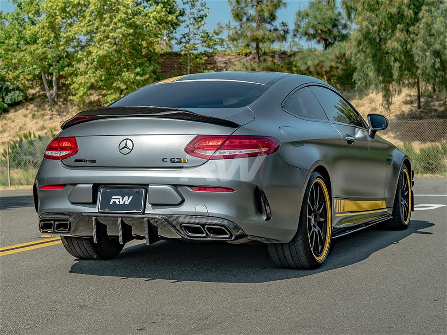 Mercedes C63/C63s AMG DTM CF Rear Diffuser