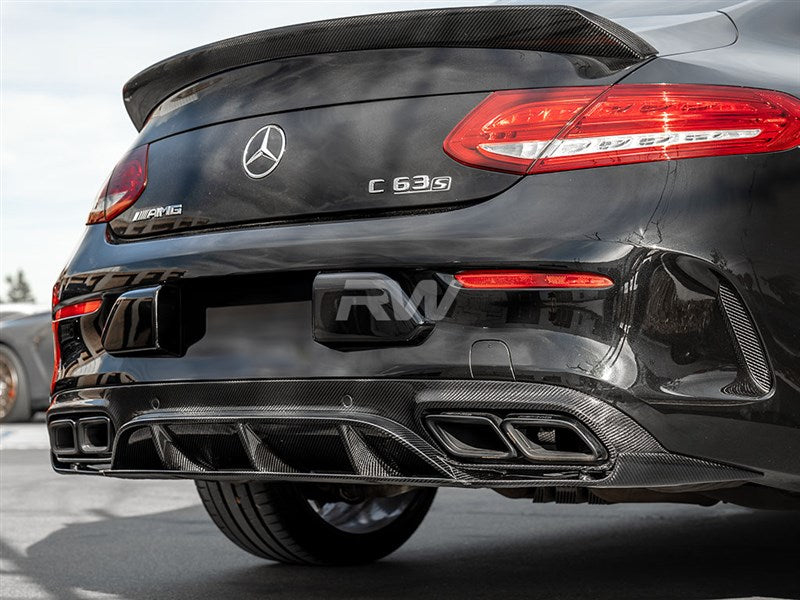 Mercedes C63/C63s AMG ED1 Style CF Diffuser