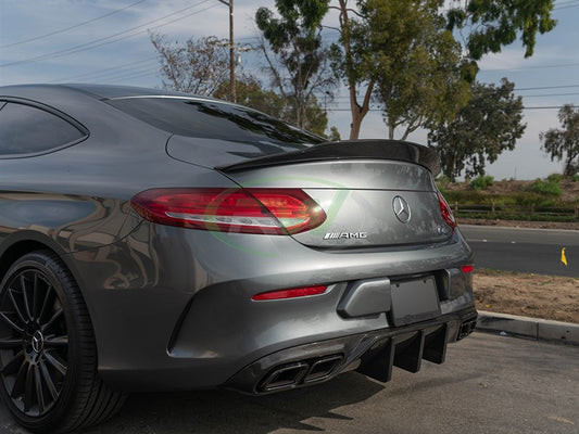 Mercedes C63/C63s AMG GTX Carbon Fiber Trunk Spoiler