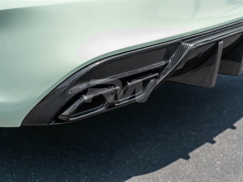 Mercedes C63/C63s AMG Chrome/Black Exhaust Tips